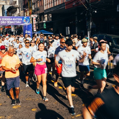 Corrida de São Sebastião: Retirada de kits será neste sábado no saguão da Prefeitura de BM